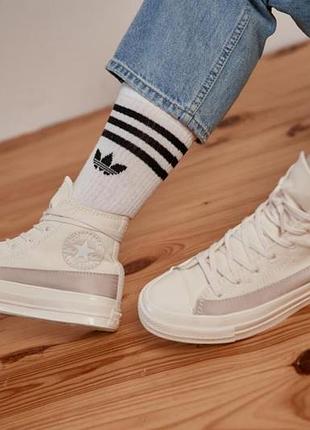 Converse high white 8