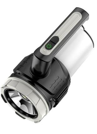 Акумуляторний ліхтар - лампа ch-22031 водонепроникний (usb-type c) з гачком, кемпінговий ліхтар-лампа5 фото