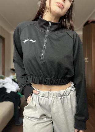 Лонгслив короткий топ кофта 🌷 4