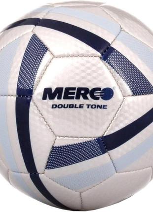 М'яч футбольний merco double tone soccer ball, no. 5