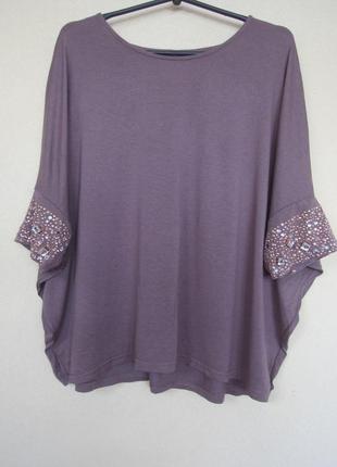 Блуза свободного кроя