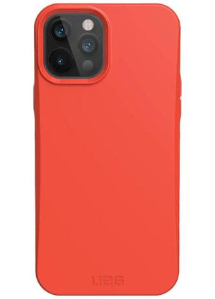 Чохол uag outback bio для apple iphone pro 12 / 12 (6.1") червоний