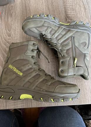 Модні чоловічі черевики special force desert combat boots outdoor