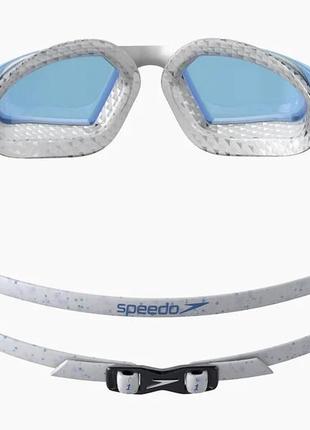 Окуляри для плавання speedo aquapulse pro gog au білий, синій уні osfm3 фото