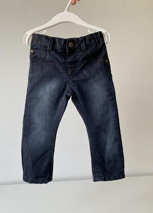 Утепленные джинсы next для мальчика 9-12 мес 80 см4 фото