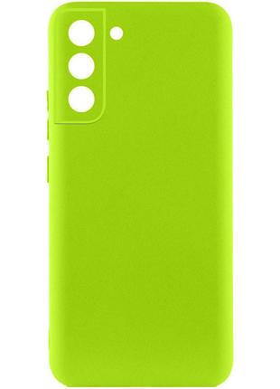 Уценка чехол silicone cover lakshmi full camera (a) для samsung galaxy s21 fe