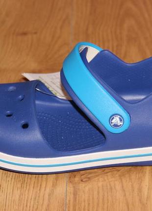 Детские босоножки сандалии crocs crocband кроксы с13, j1, j2, j3 оригинал
