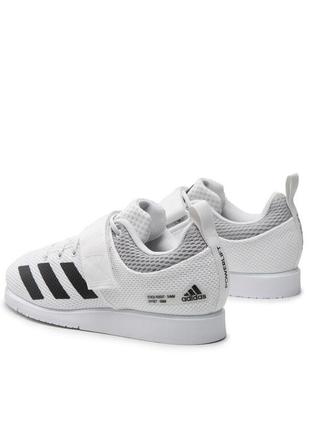 Кроссовки для тяжелой атлетики adidas powerlift 5 weightlifting shoes white gy89192 фото