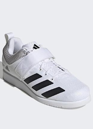 Кроссовки для тяжелой атлетики adidas powerlift 5 weightlifting shoes white gy8919