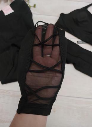Черные лосины от victoria ́s secret vs виктория секрет лосины3 фото