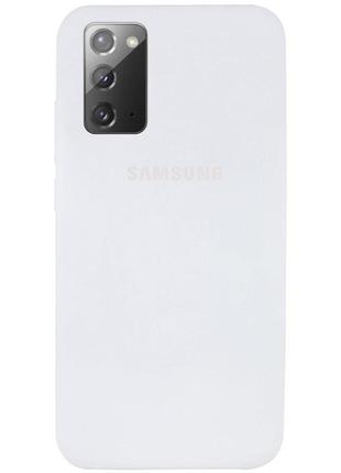 Чохол silicone cover full protective (aa) для samsung galaxy note 20