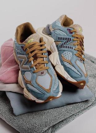 Кросівки new balance 9060 brown blue