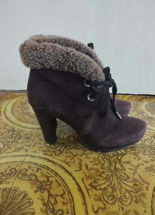 Ботильоны зимние