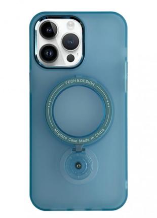 Stand case with magsafe — iphone 12 pro — blue