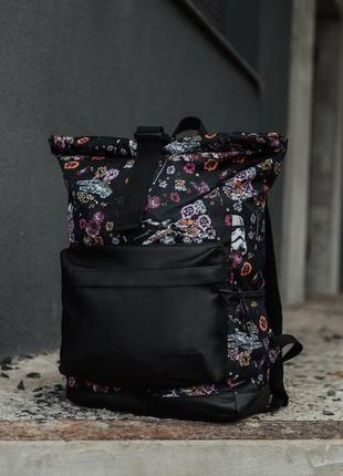 Рюкзак с цветочным принтом staff rolltop 22l star & flowers