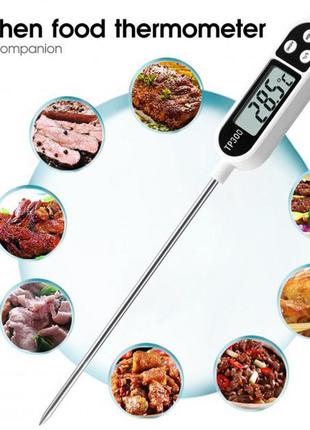 Термометр цифровой кухонный щуп uchef tp300 для горячих и холодных блюд