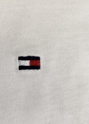 Чоловічий білий лонг слів бренду tommy hilfiger 5
