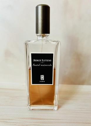 Парфюмированная вода serge lutens santal majuscule