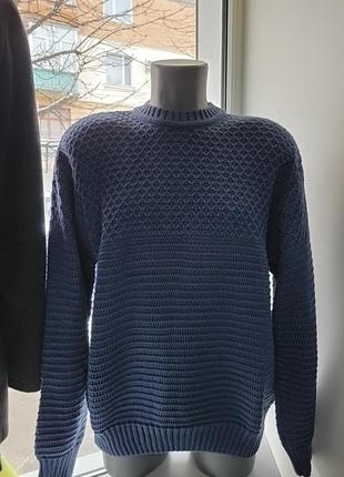 Мужской теплый шерстяной свитер размер xxl