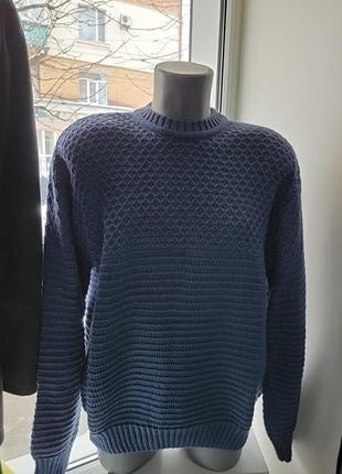 Мужской теплый шерстяной свитер размер xxl2 фото