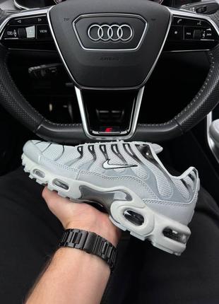 Чоловічі кросівки nike air max plus all gray black