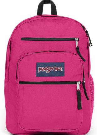 Міський рюкзак 34l jansport backpack big student рожевий8 фото