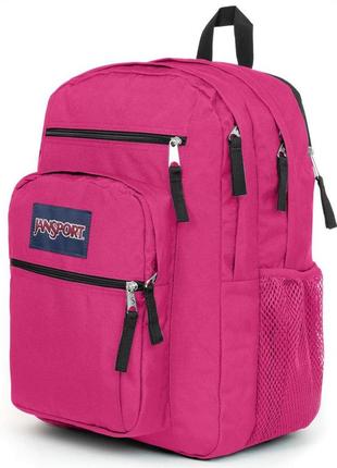 Міський рюкзак 34l jansport backpack big student рожевий7 фото