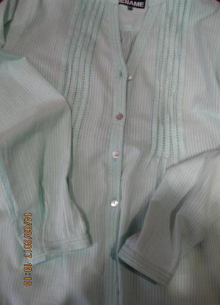 Блузочка для дюймовочки нежного салатового цвета5 фото