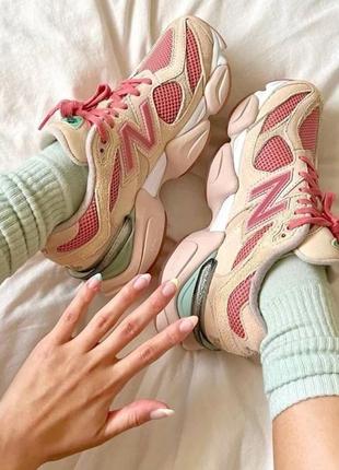 Кроссовки new balance
x joe freshgoods 9060 "inside voices - cookie pink"