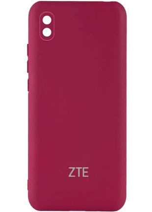 Чехол silicone cover my color full camera (a) для zte blade a3 (2020)1 фото