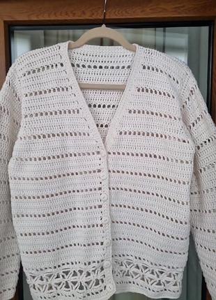 Кардиган ручной работы
