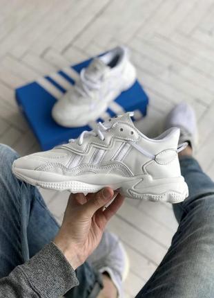 Кросівки adidas ozweego   white кроссовки3 фото