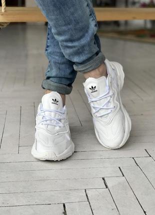 Кросівки adidas ozweego   white кроссовки6 фото