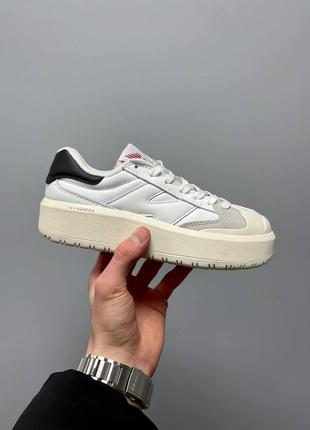 New balance ct302 white black