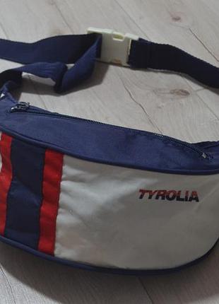 Вінтажна поясна сумка tyrolia