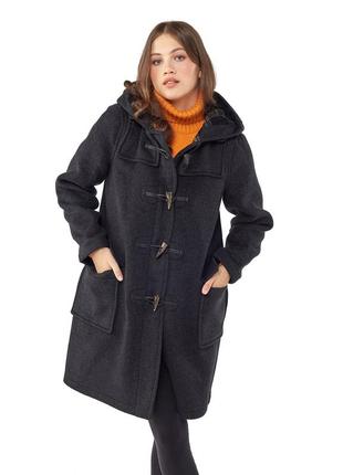 Классическое шерстяное зимнее пальто от премиум бренда дафлкот montgomery made in england