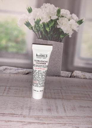 Kiehl's ultra facial cleanser kiehls очищуючий гель для вмивання 30 ml