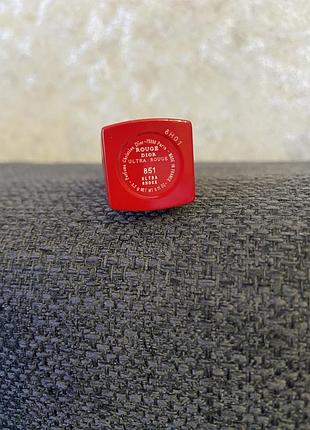 Увлажняющая помада помада dior rouge dior ultra rouge #851