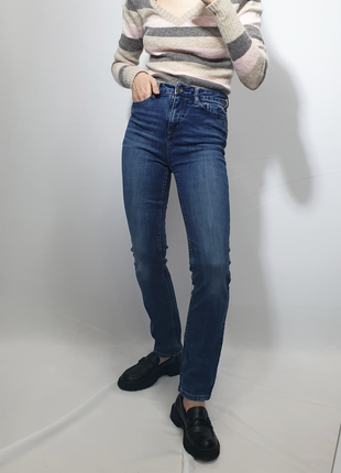 Прямые темно-синие джинсы от некст1 фото