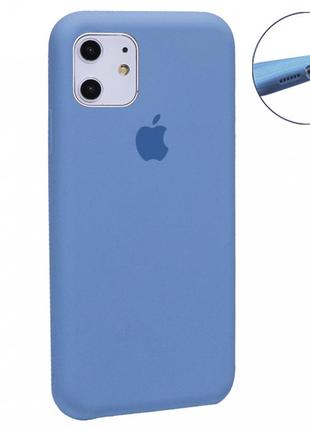 Чехол original silicone case full size — iphone 11 — yellow (4)