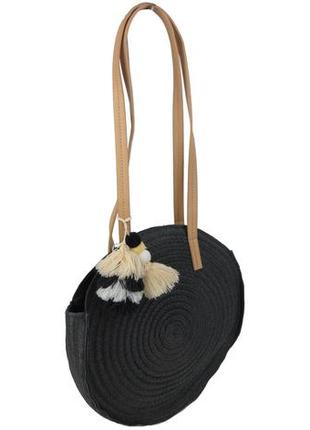 Женская плетенная сумка esmara черная2 фото
