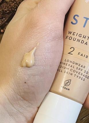 Оригинальный lumene stay weightless foundation longwear mineral spf 30 легкая устойчивая тональная основа 2 fair2 фото