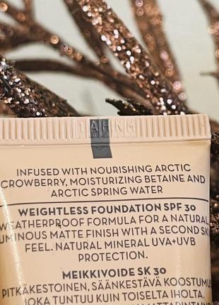 Оригінал lumene stay weightless foundation longwear mineral spf 30 легка стійка...