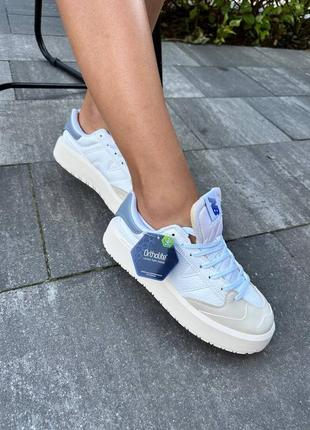 Кроссовки new balance ct302 white blue 27 фото