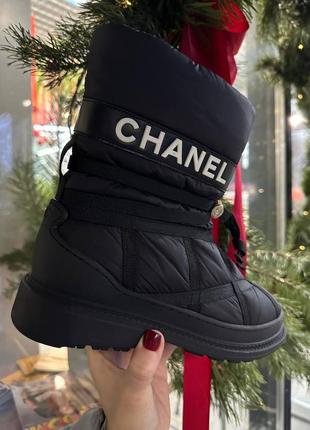 Сапоги женские chanel 🌟🌟🌟6 фото