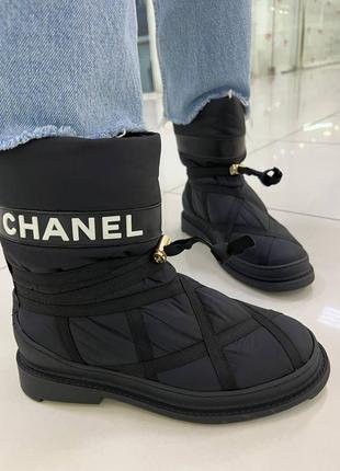 Сапоги женские chanel 🌟🌟🌟2 фото