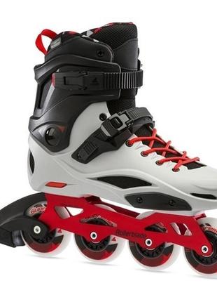 Ролики rollerblade rb pro x 2024 grey-warm red (280 (єу 43))