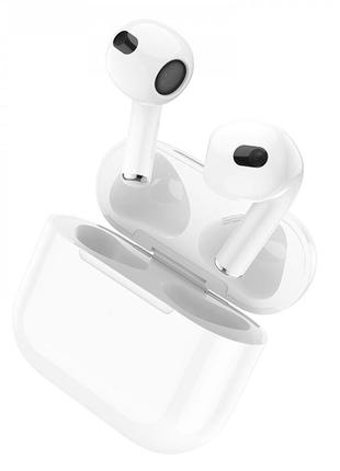 Наушники bluetooth гарнітура tws hoco ew26 — white