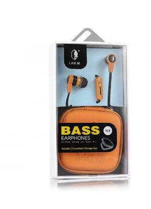 Навушники lan ni n3 дротові