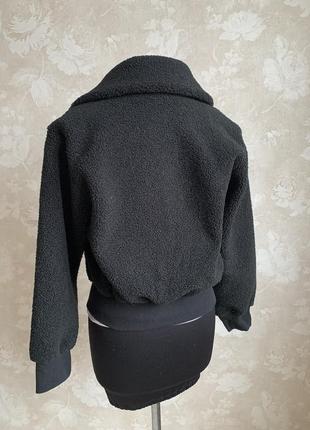 Женская тедди куртка плюшевая курточка uniqlo хс-с размер3 фото